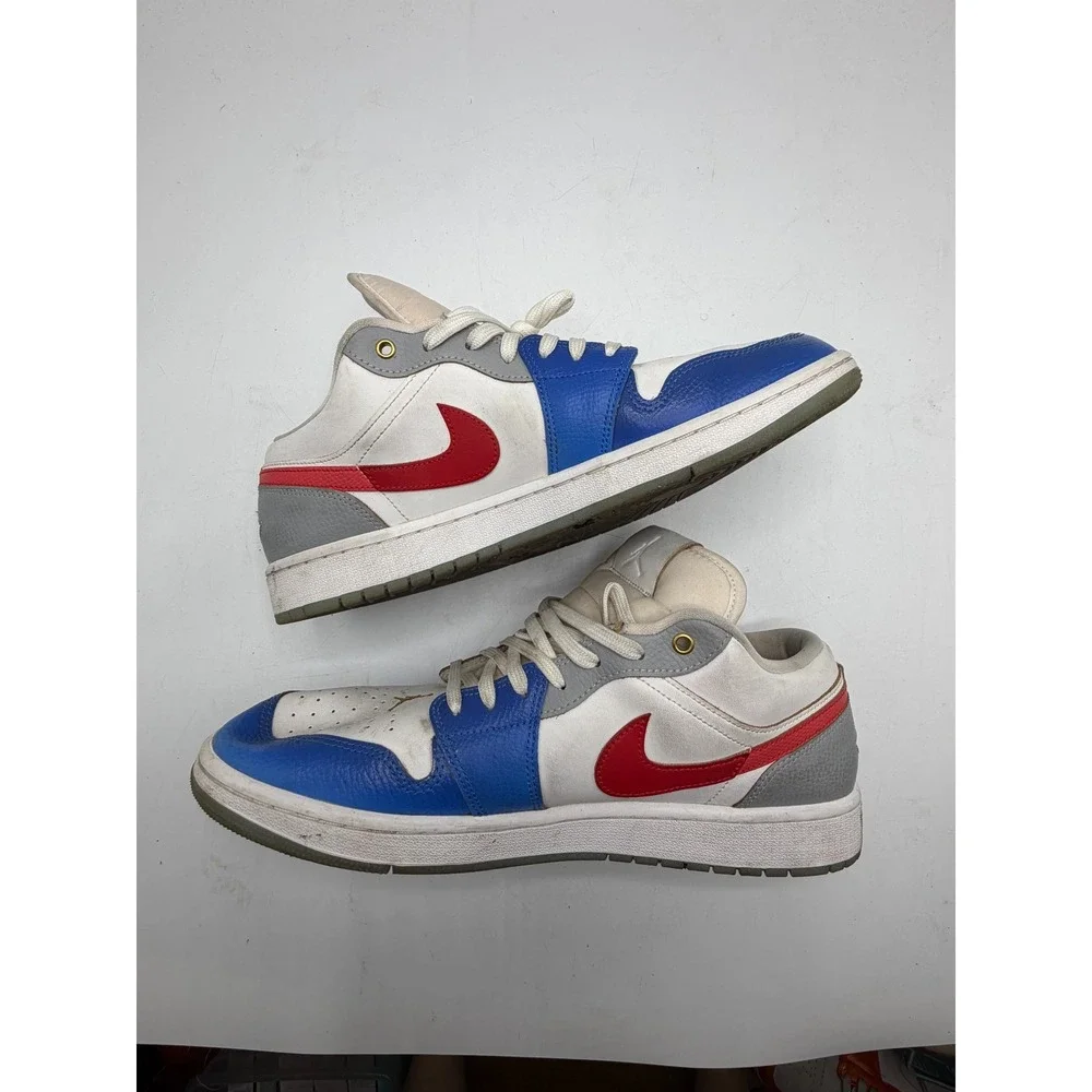 Nike Air Jordan 1 Low SE Philippines White Royal FN8901-164 Mens Size 12 No Box